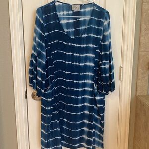 Chalet et Cecil, size S, blue tye dye